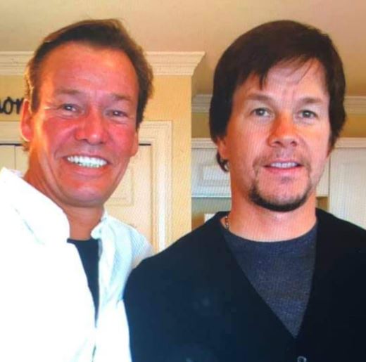 Arthur Wahlberg with his brother Mark Wahlberg